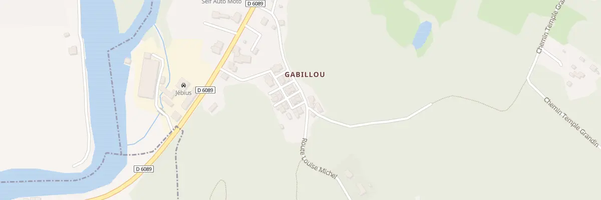 Plan du 361D Gabillou à Sourzac