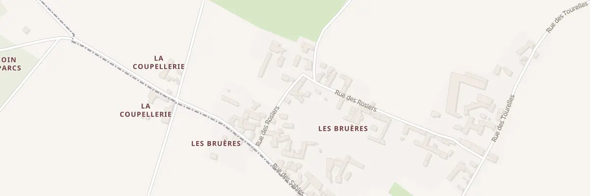 Plan du 10 Rue des Rosiers à La Tour-Saint-Gelin