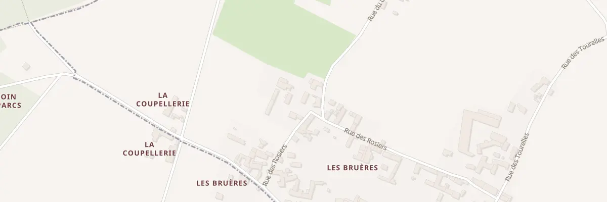 Plan du 13 Rue des Rosiers à La Tour-Saint-Gelin