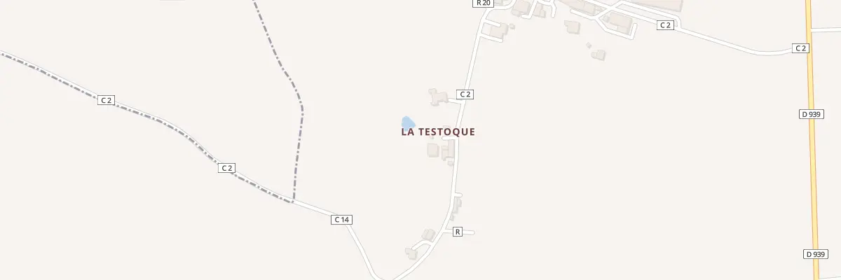 Plan du 5021 La Testoque Hameau à Saint-Paul-de-Baïse