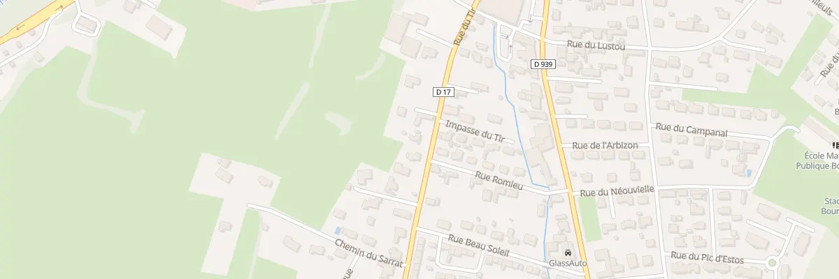 Plan du 378 Rue du Tir à Lannemezan