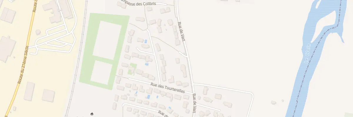 Plan du 61 Rue de Vert à Chasseneuil-du-Poitou