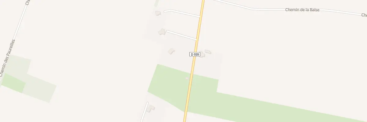 Plan du 9 Rte de Mirande à Fontrailles