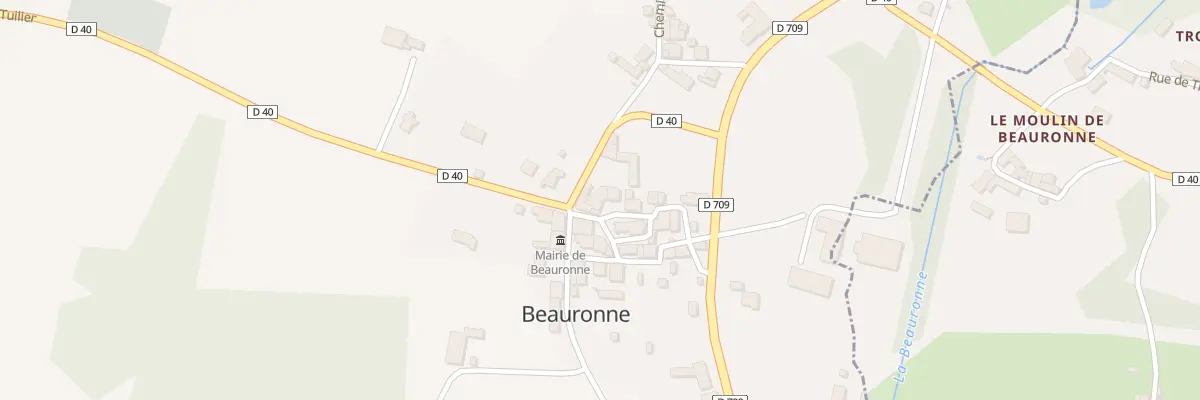 Plan du 18 Pl de l’Eglise de la Nativité à Beauronne