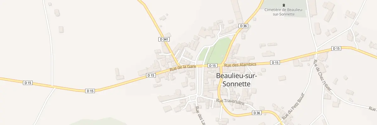 Plan du 5027 Le Bourg à Jauldes