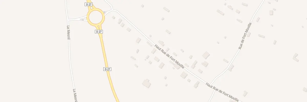 Plan du 20 Le Haut de la Rue à Fort-Moville
