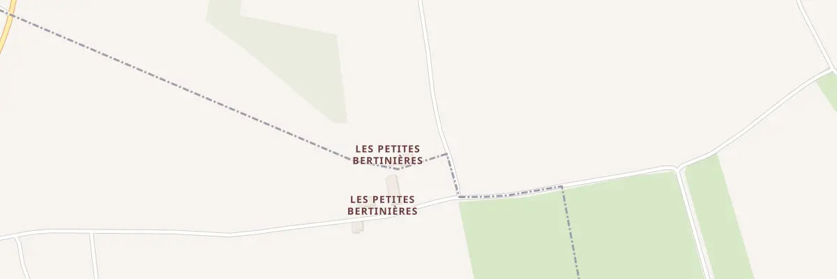 Plan du 110 Les Petites Bertinieres à Saint-Aubin-le-Dépeint