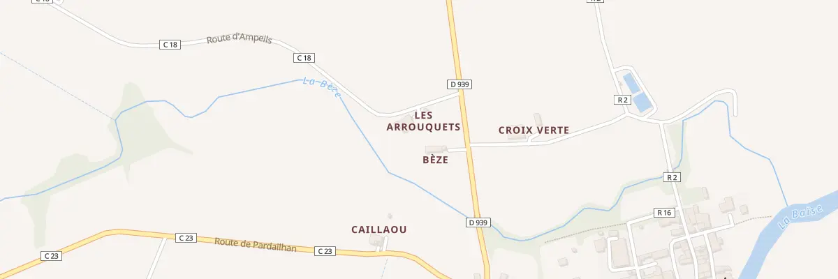 Plan du 5003 Les Arrouquets à Beaucaire