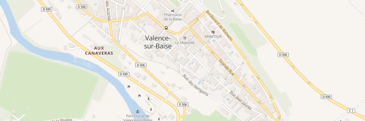Plan du 27 Rue Saint Jean à Valence-sur-Baïse