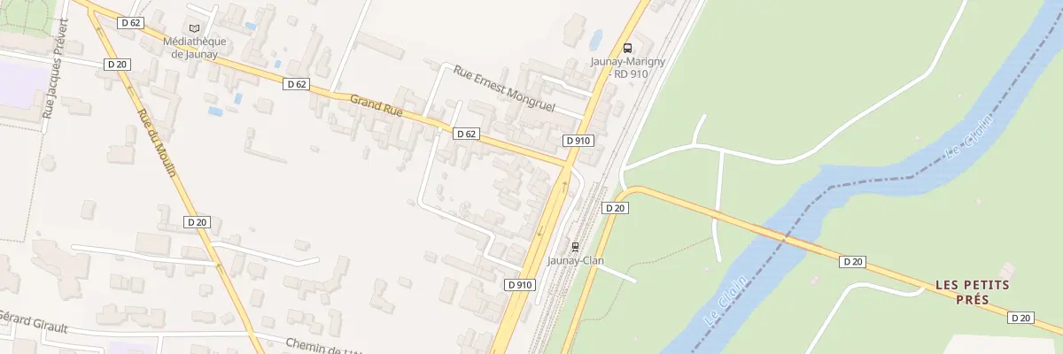 Plan du 122 Grand Rue à Jaunay-Marigny