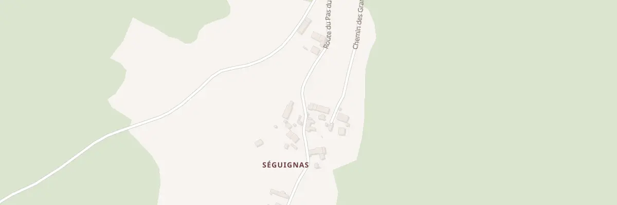 Plan du 257 Rte du Pas du Boeuf à La Rochebeaucourt-et-Argentine