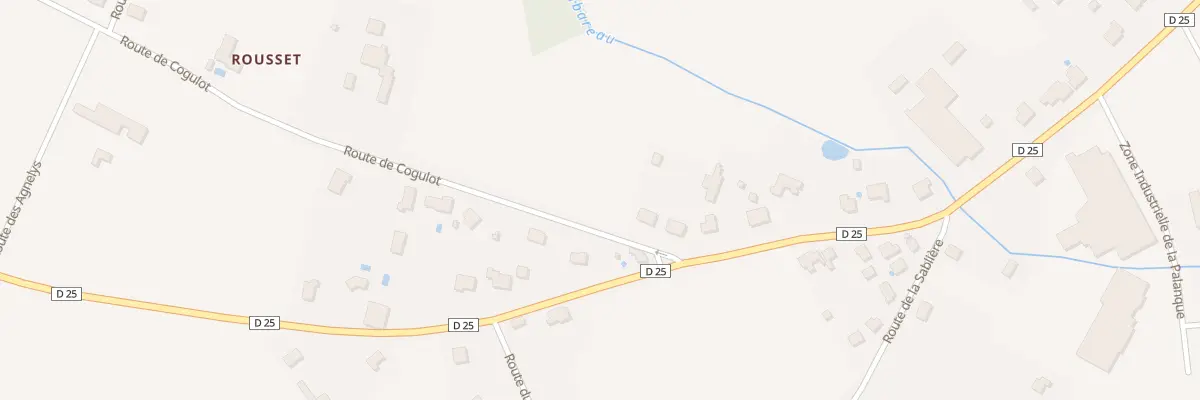 Plan du 6 Rte du Cogulot à Eymet