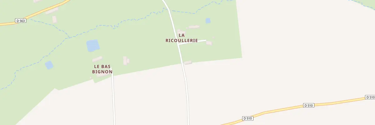 Plan du 188 La Ricoullerie à Sainte-Scolasse-sur-Sarthe