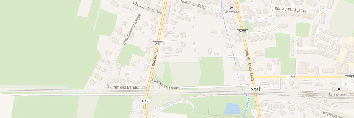 Plan du 679 Rue du Tir à Lannemezan