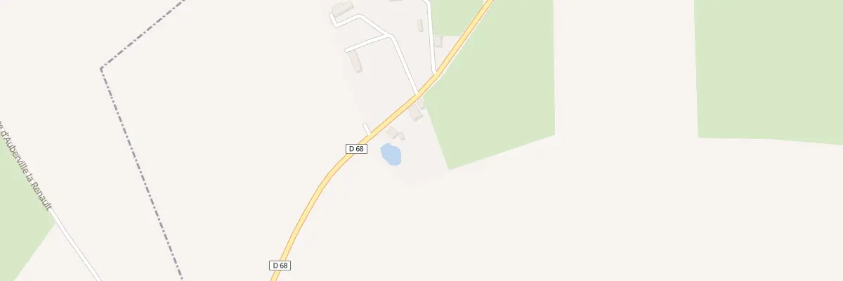 Plan du 2864 Rte des Ifs à Auberville-la-Renault