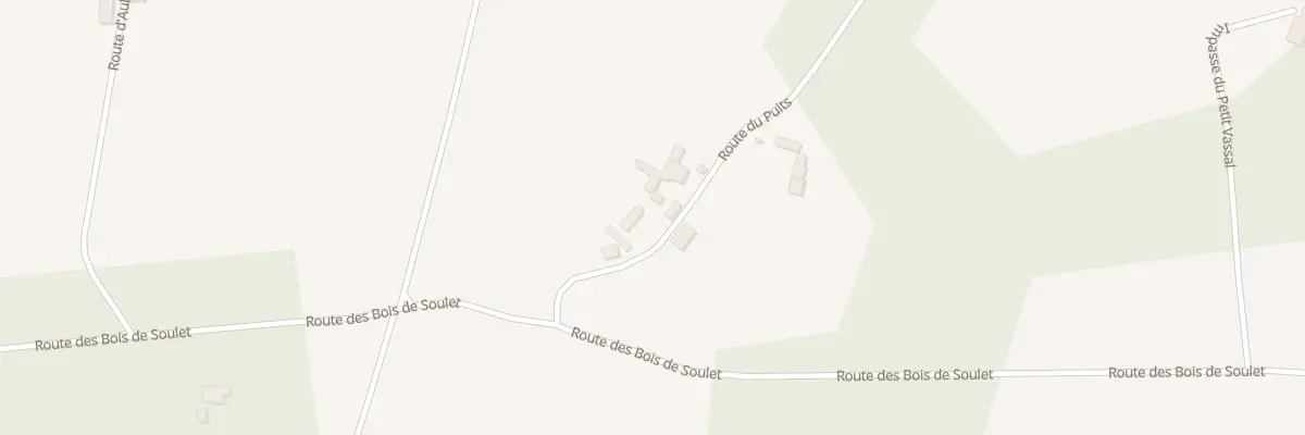 Plan du 87 Rte du Puits à Gout-Rossignol