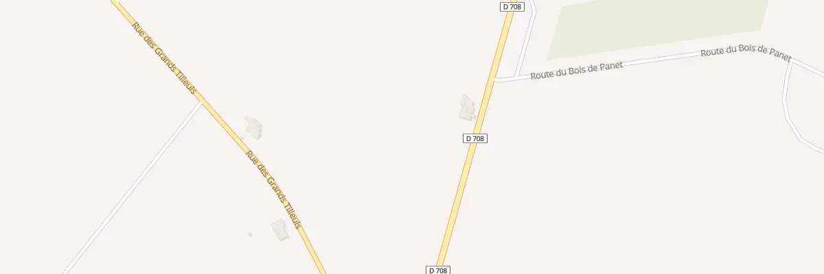 Plan du 4435 Rte des Blanches Terres à Cherval