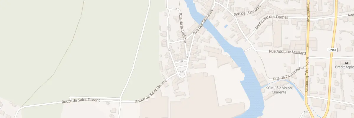 Plan du 5 Pl Saint-Florent à La Rochefoucauld-en-Angoumois