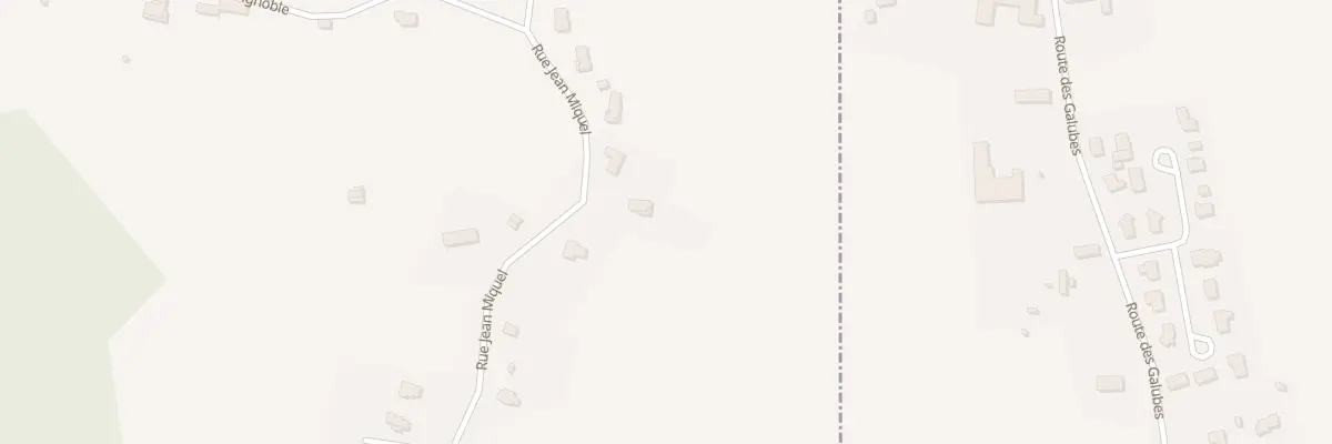 Plan du 54 Rue Jean Miquel à La Force