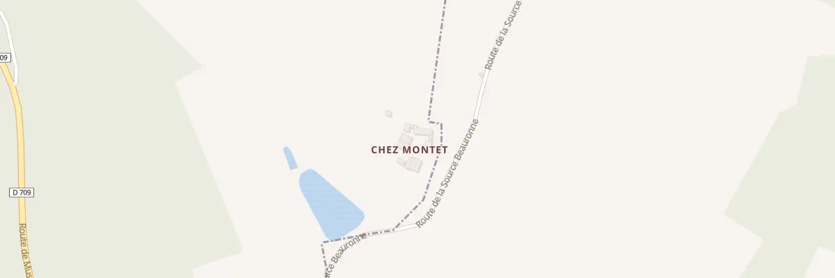 Plan du 59 Chez Montet à Siorac-de-Ribérac