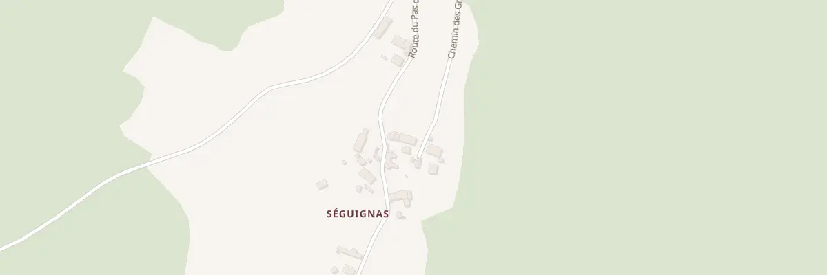 Plan du 257T Rte du Pas du Boeuf à La Rochebeaucourt-et-Argentine