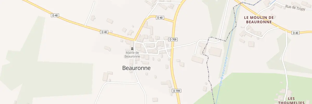 Plan du 71 Rue de l’Ecole à Beauronne