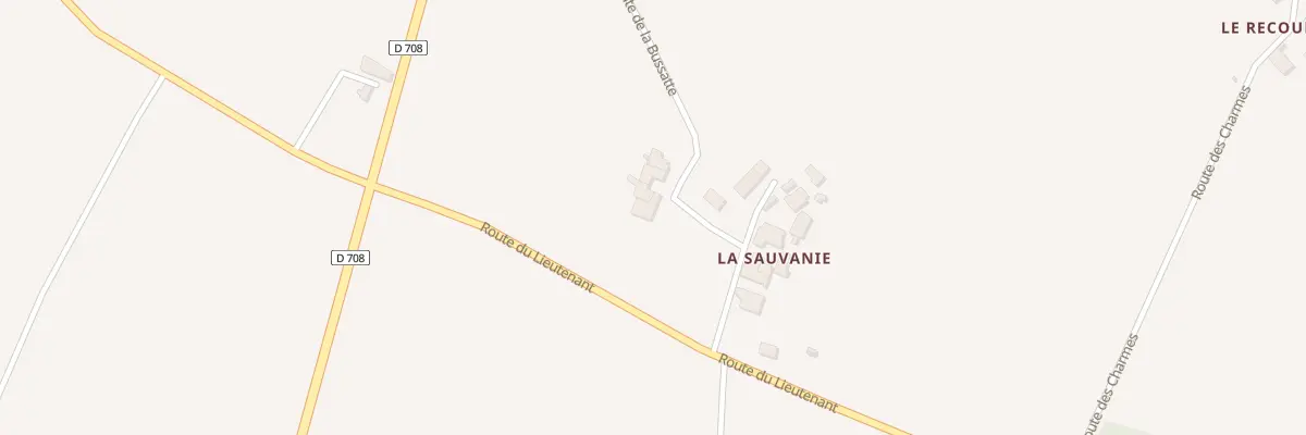 Plan du 430 Rte de la Bussatte à Cherval