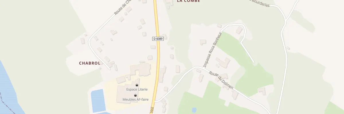 Plan du 311 Lacombe Sud à Sourzac