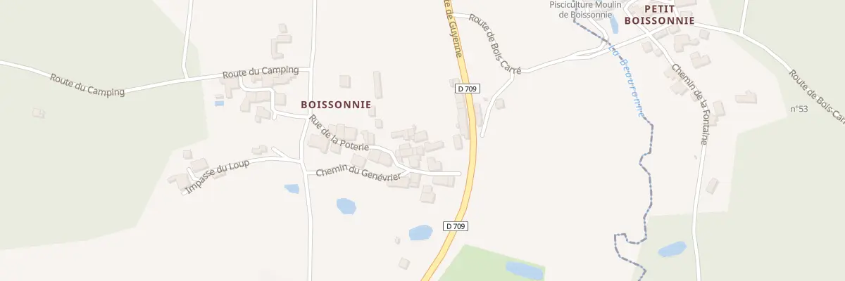 Plan du 19 Imp de la Forge à Beauronne