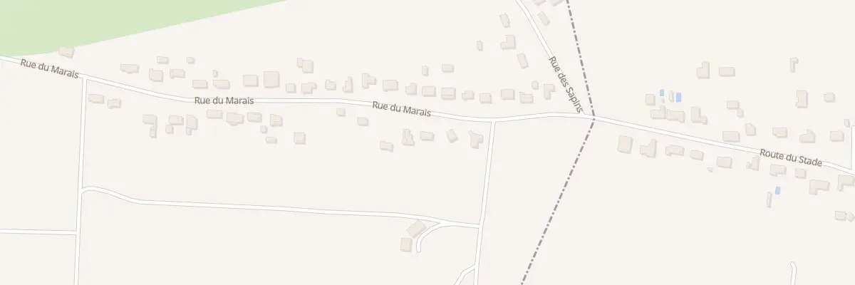 Plan du 187 Rue du marais à La Force