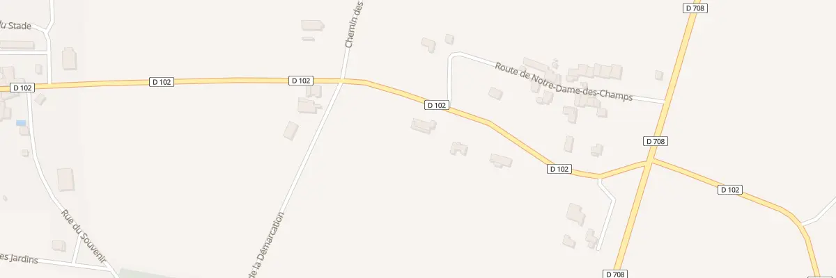 Plan du 568 Rte du Levant à Cherval