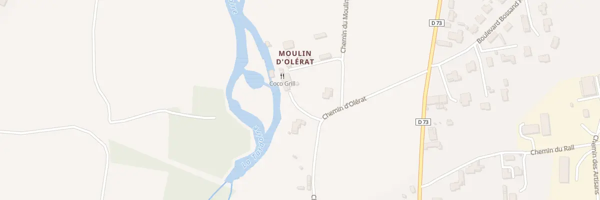 Plan du 10 Che d’Olérat à La Rochefoucauld-en-Angoumois