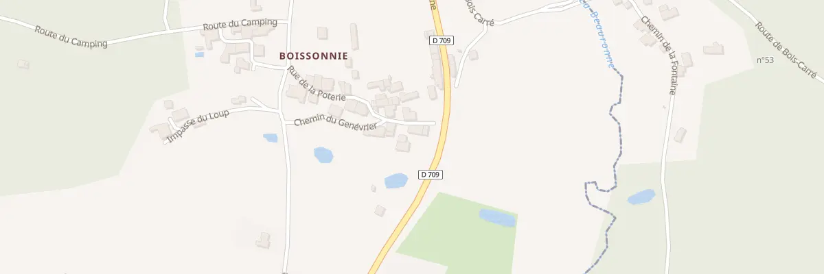 Plan du 24 Imp de la Forge à Beauronne