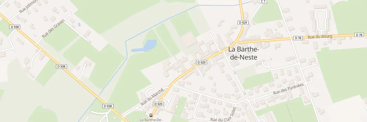 Plan du 13 Rue Grand Rue à La Barthe-de-Neste