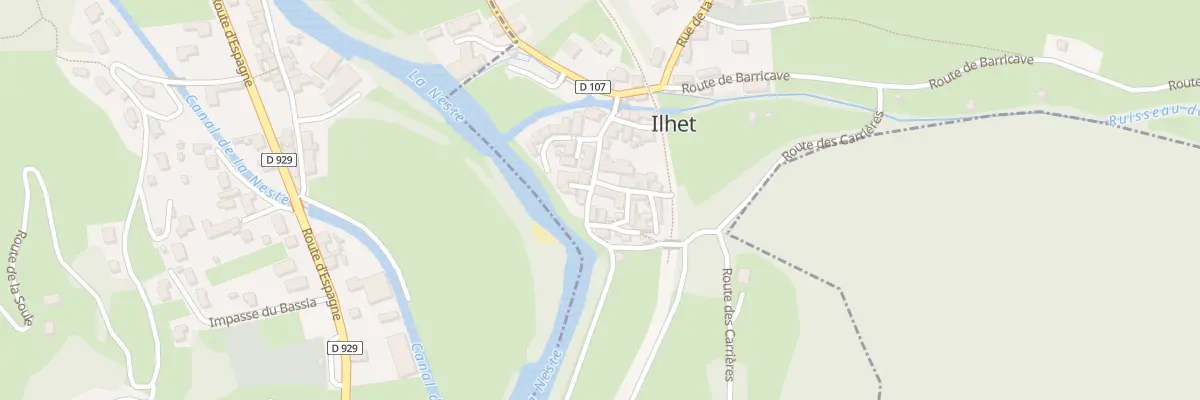 Plan du 5067 La Vielle Debat à Ilhet