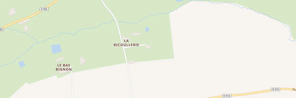 Plan du 189 La Ricoullerie à Sainte-Scolasse-sur-Sarthe