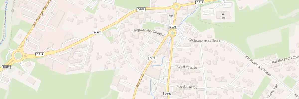 Plan du 114 Rue du Tir à Lannemezan