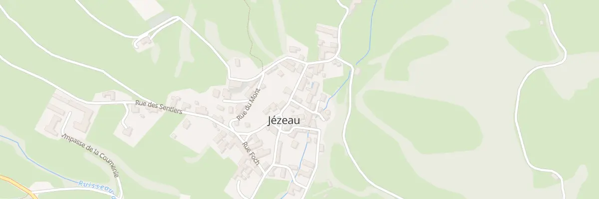 Plan du 5051 Le Village à Jézeau