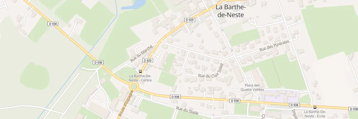 Plan du 14 Rue du Clair Soleil à La Barthe-de-Neste