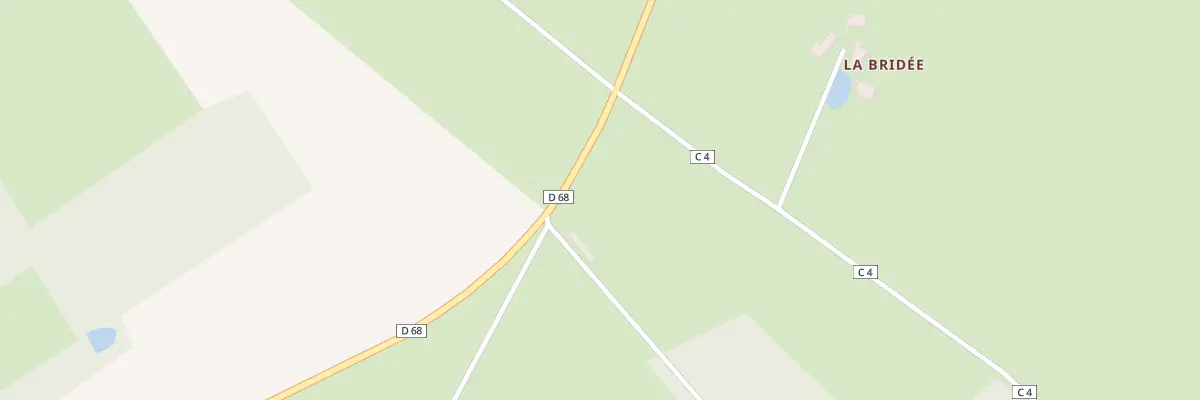 Plan du 5007 Landes de Souvigne à Souvigné