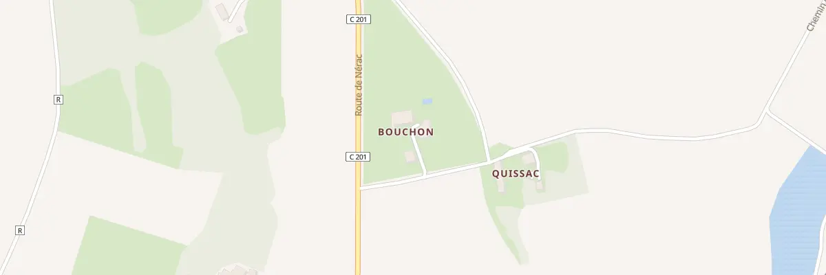 Plan du 29 Bouchon à Lasserre