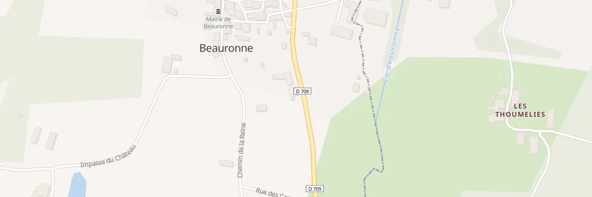 Plan du 78 Le Cambalou à Beauronne