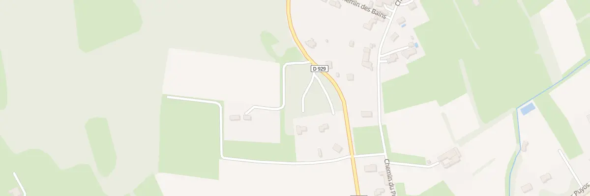 Plan du 21 Rte de Lannemezan à La Barthe-de-Neste