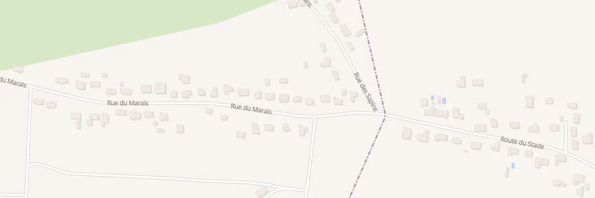 Plan du 8 Rue du marais à La Force