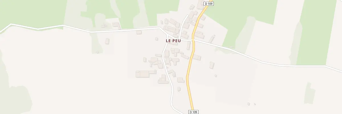 Plan du 5071 Le Peu à Surin