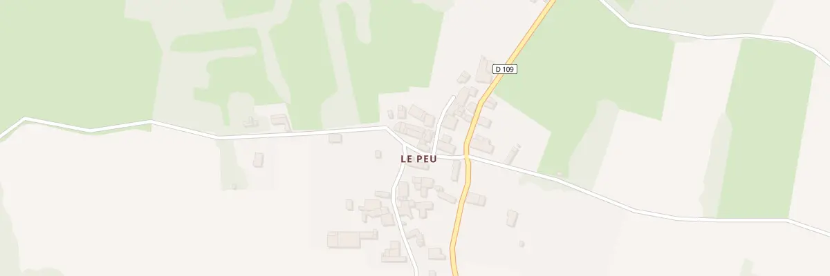 Plan du 5082 Le Peu à Surin