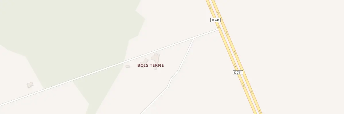 Plan du 9000 Bois Terne Nord à Marnay