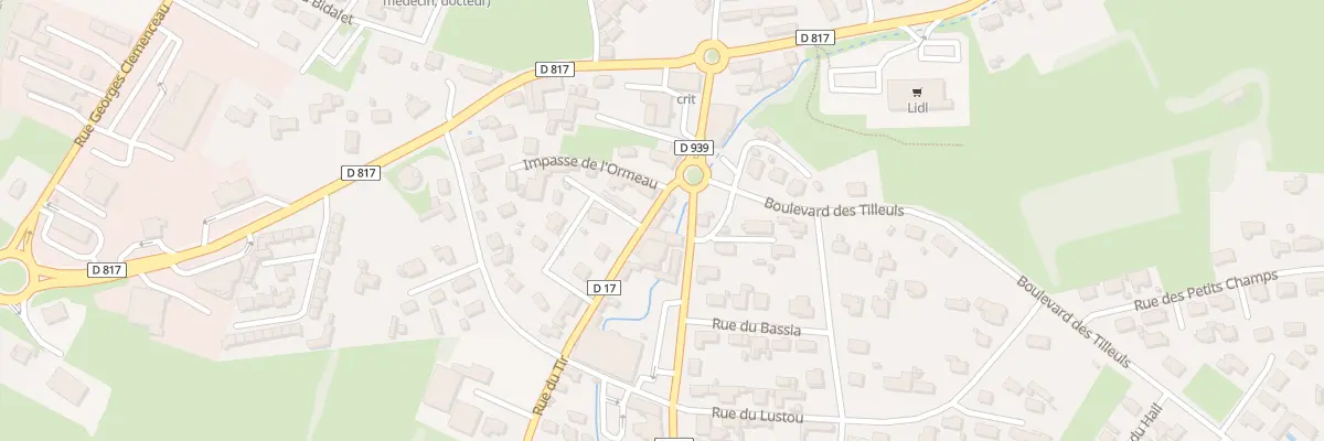Plan du 69 Rue du Tir à Lannemezan
