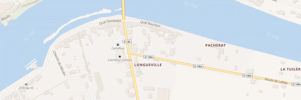 Plan du 51 Rte de Lafitte à Clairac