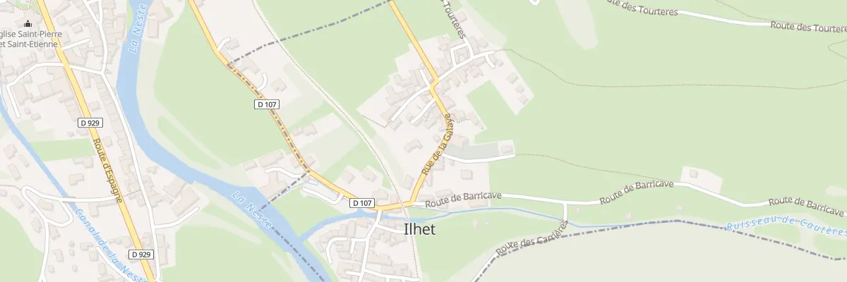 Plan du 5290 La Vielle Dessus à Ilhet